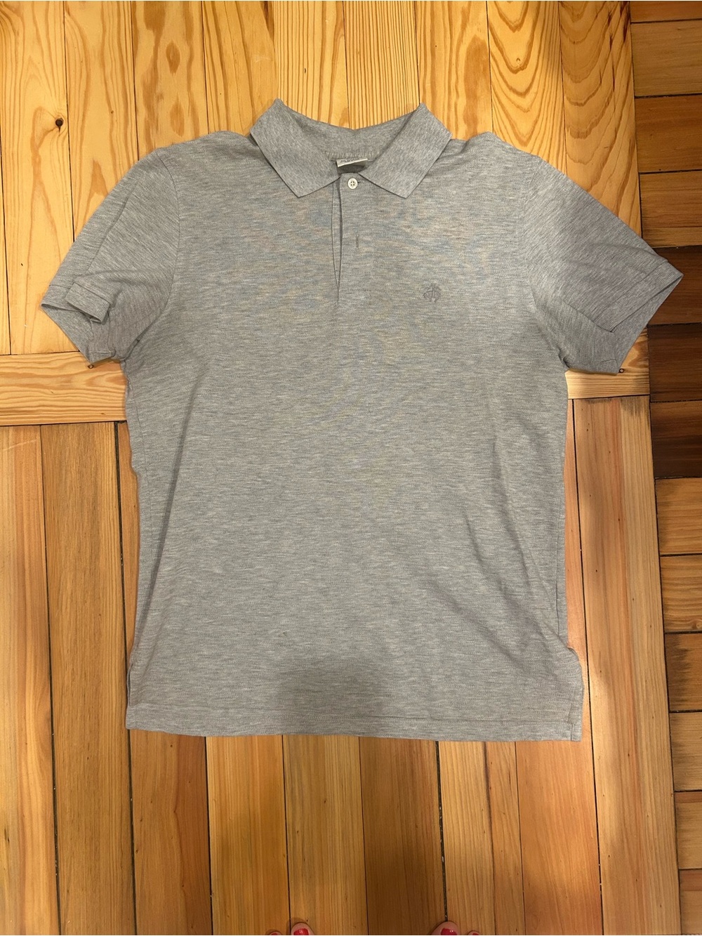 Brooks Brothers Light Grey Polo Shirt